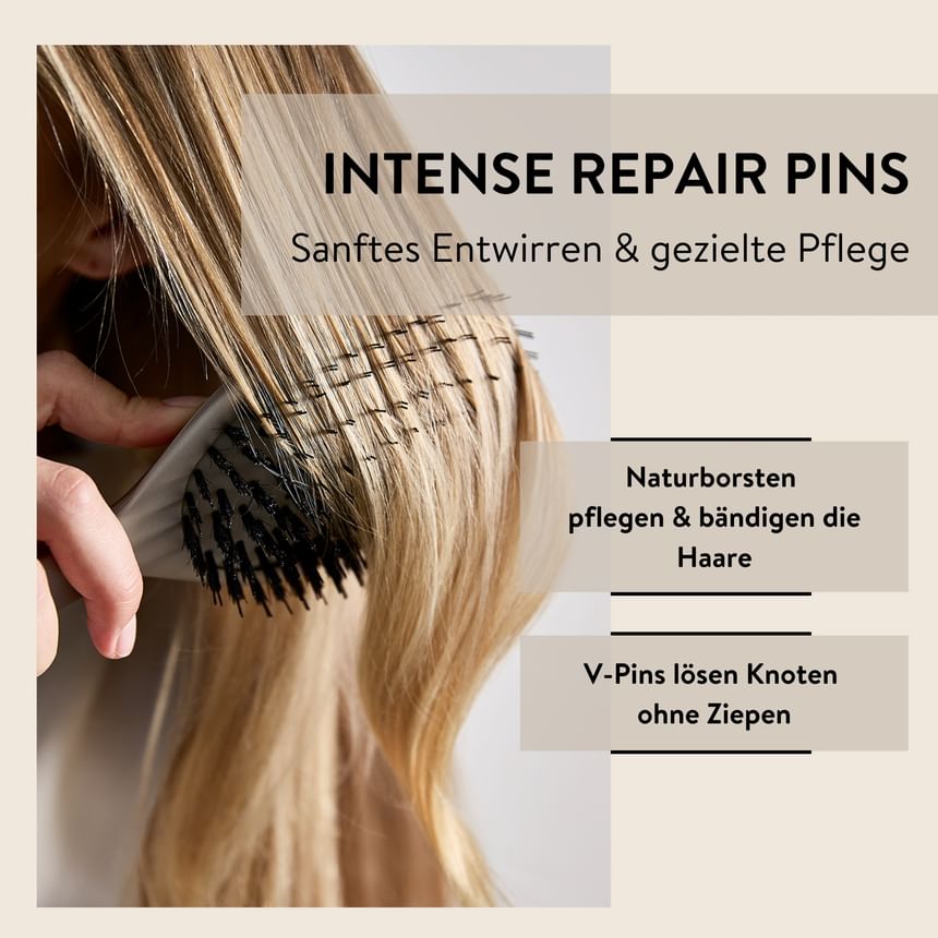 HAIR ID Anti-Frizz Paddle Brush