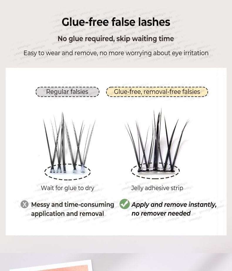 Individual Cluster False Eyelashes (Various Designs)