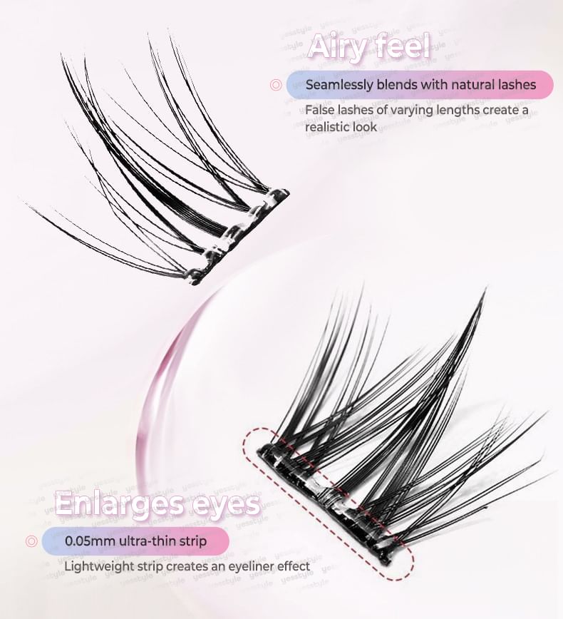 Individual Cluster False Eyelashes (Various Designs)