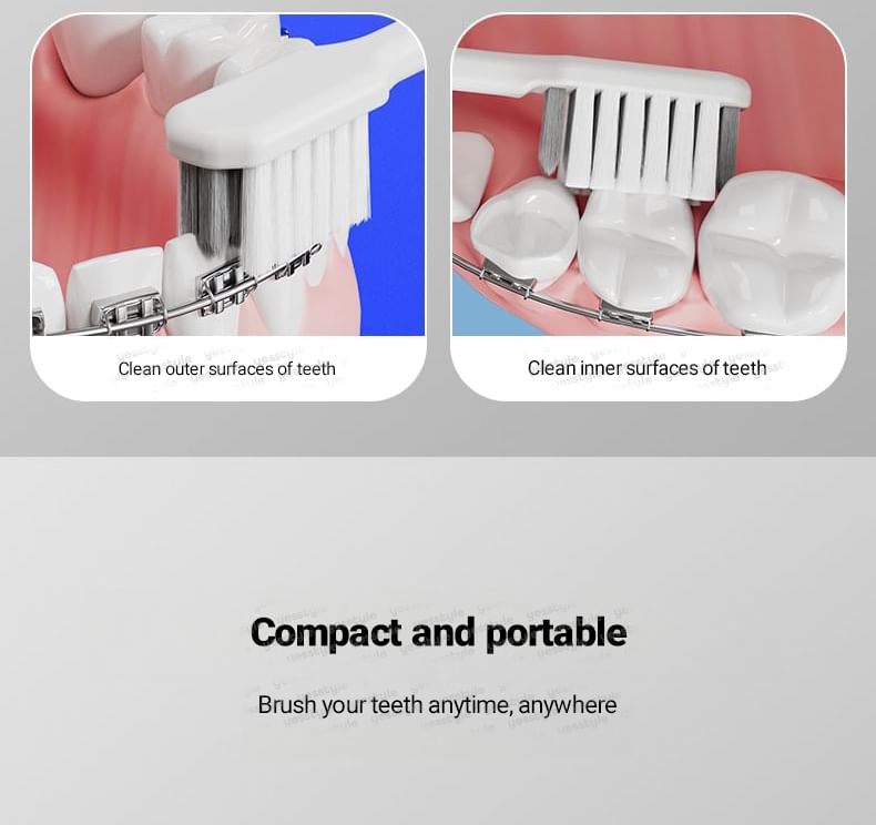 Travel Foldable Toothbrush