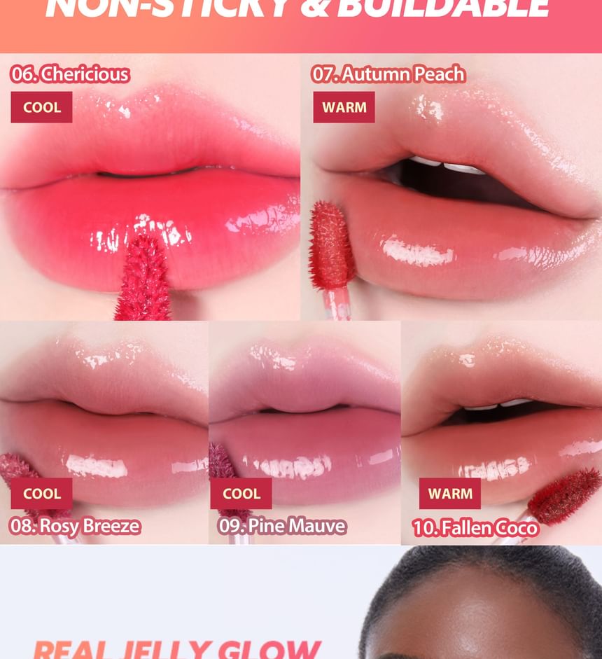 Jelly Fit Tinted Glow Tint - 16 Colors