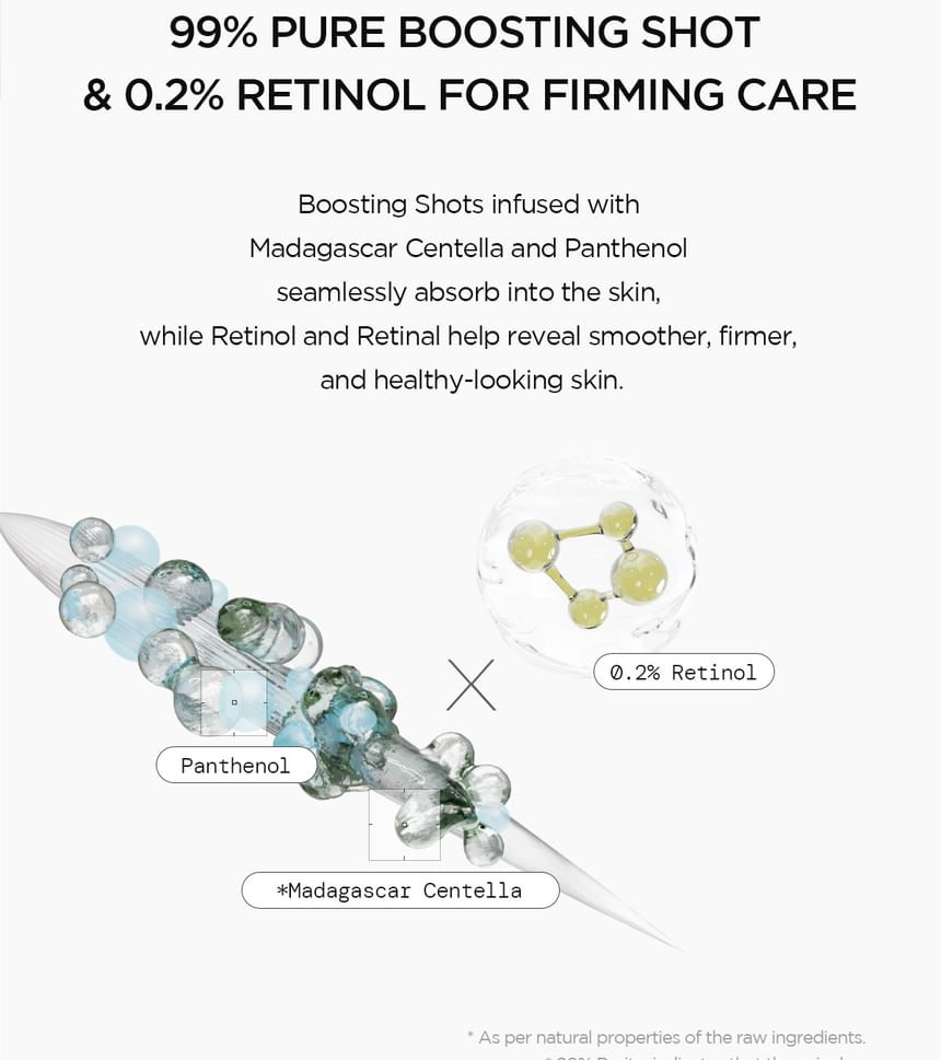 Lab in Nature Madagascar Centella Retinol 0.2 Boosting Shot Ampoule Mini