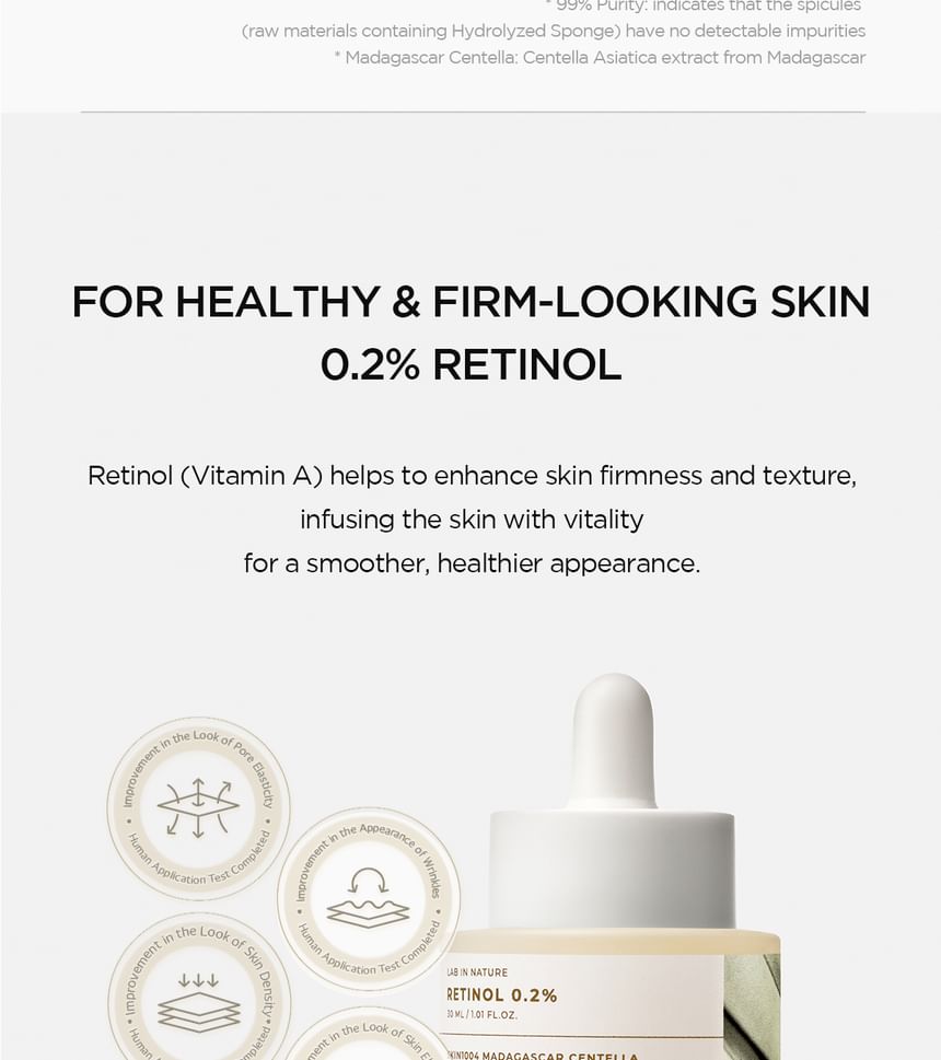 Lab in Nature Madagascar Centella Retinol 0.2 Boosting Shot Ampoule Mini