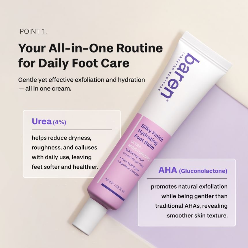 Silky Finish Hydrating Foot Balm