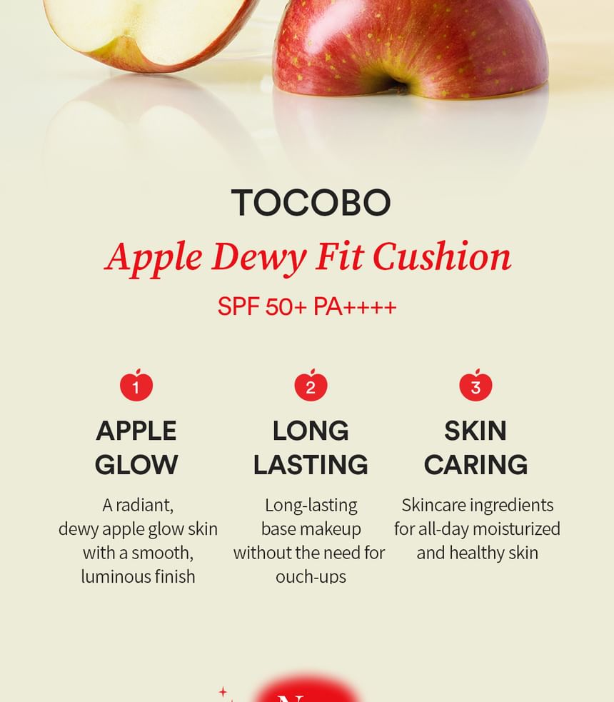 Apple Dewy Fit Cushion - 12 Colors