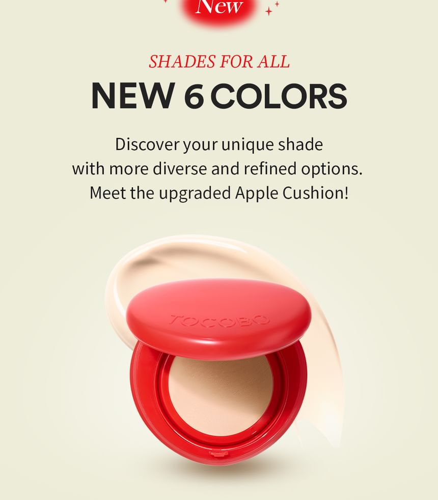 Apple Dewy Fit Cushion - 12 Colors