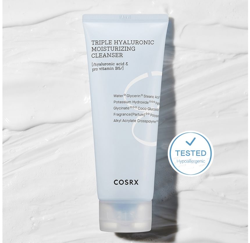 Hydrium Triple Hyaluronic Moisturizing Cleanser Mini