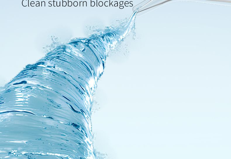 USB Rechargeable Water Flosser with Interchangeable Toothbrush Head