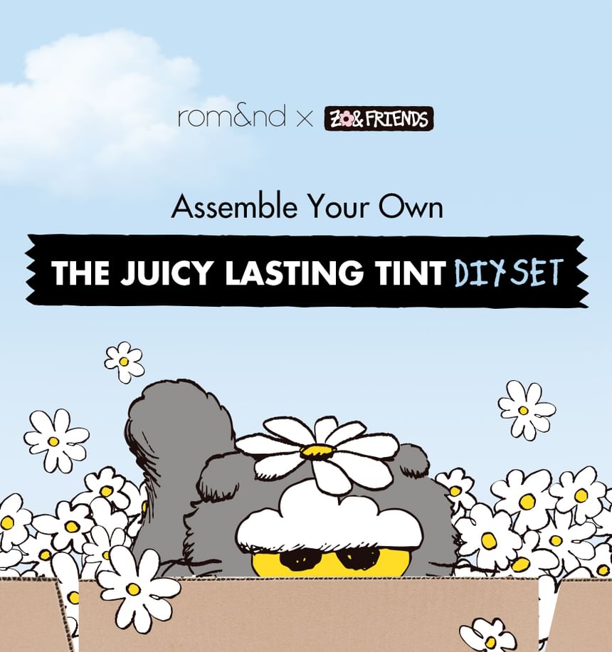 romand X ZO&FRIENDS Tint DIY Set - 3 Types