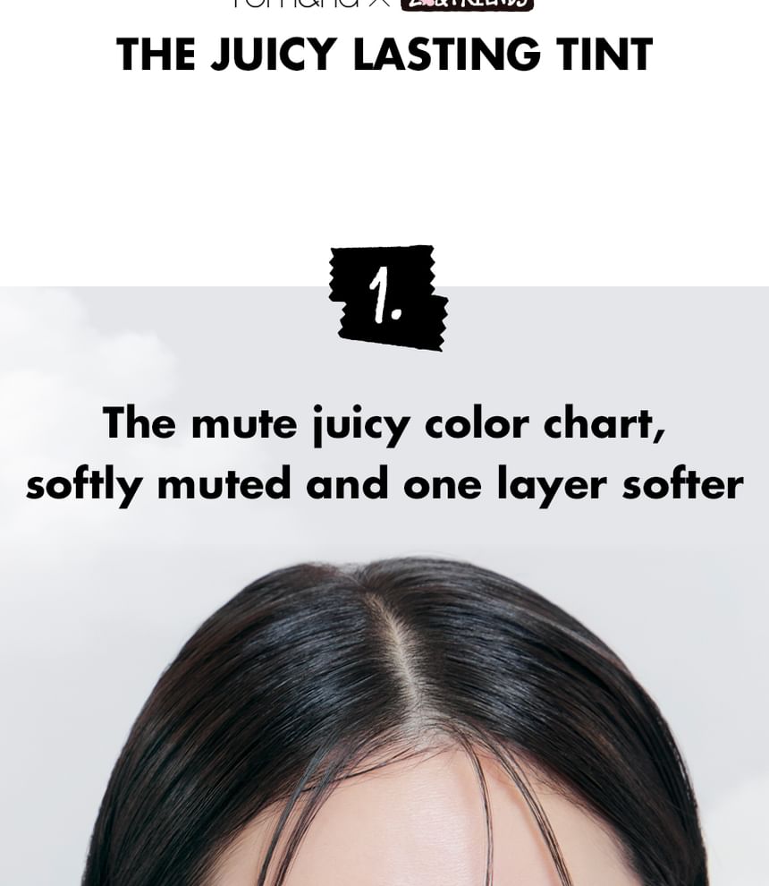 romand X ZO&FRIENDS The Juicy Lasting Tint - 4 Colors