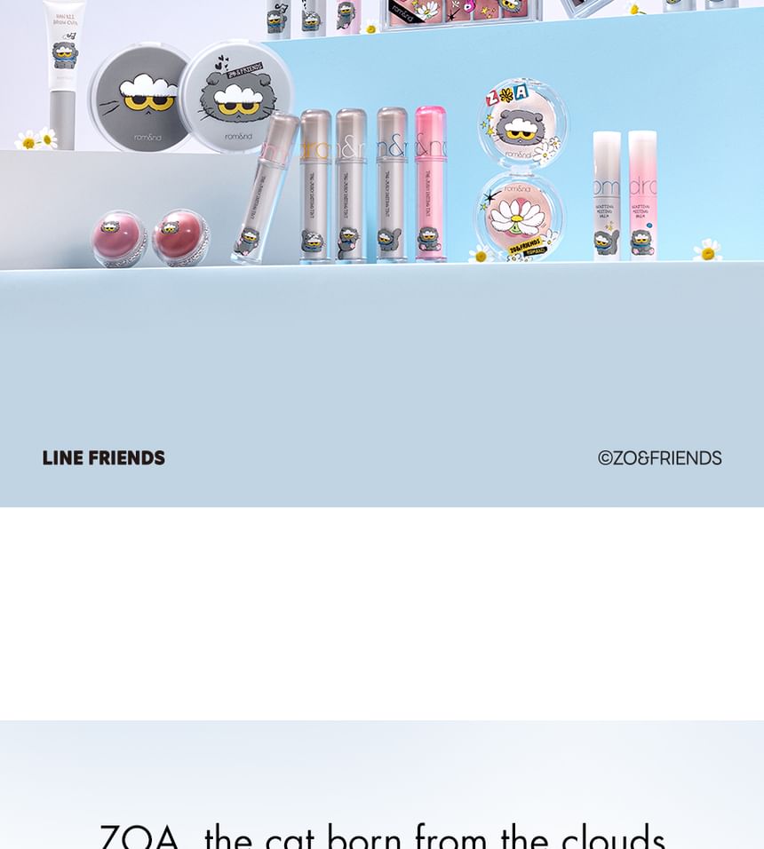 romand X ZO&FRIENDS Nu Zero Cushion - 2 Colors