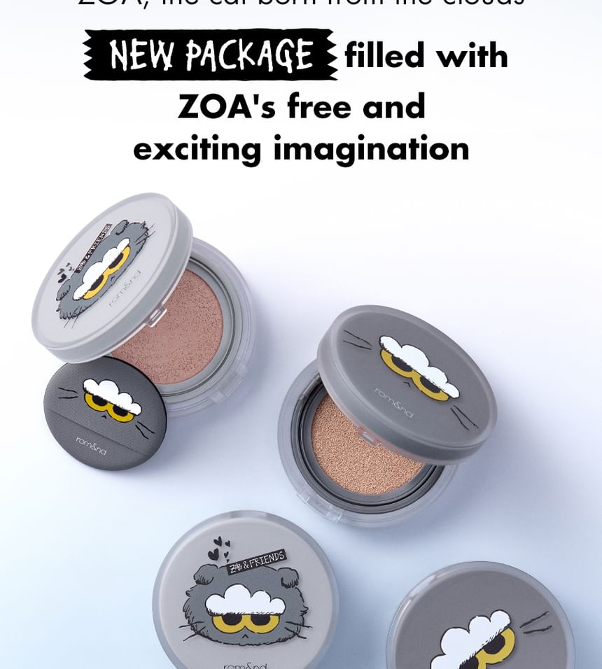 romand X ZO&FRIENDS Nu Zero Cushion - 2 Colors