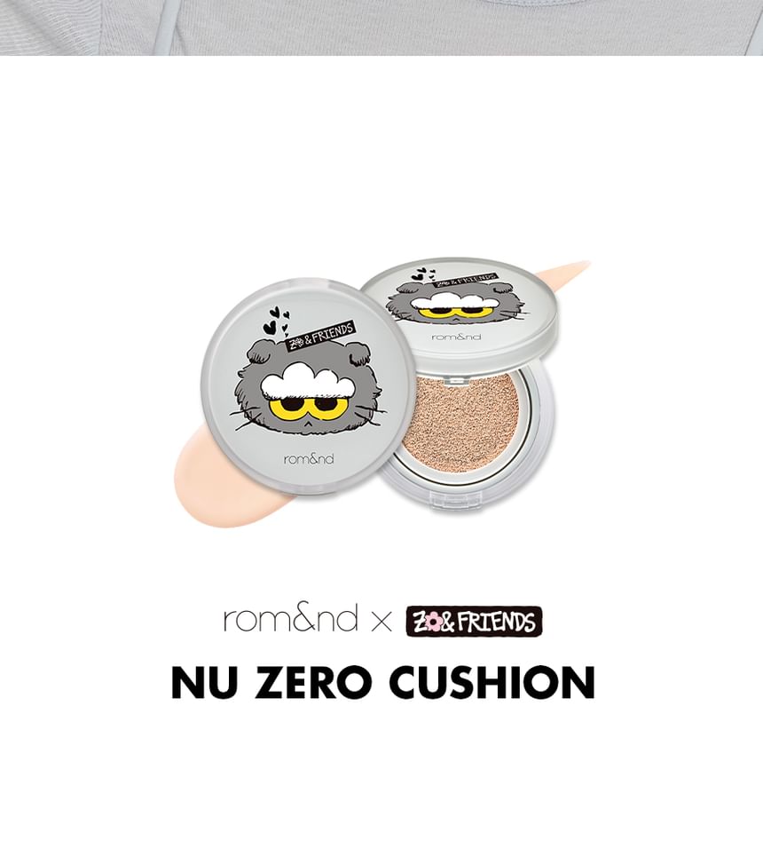 romand X ZO&FRIENDS Nu Zero Cushion - 2 Colors