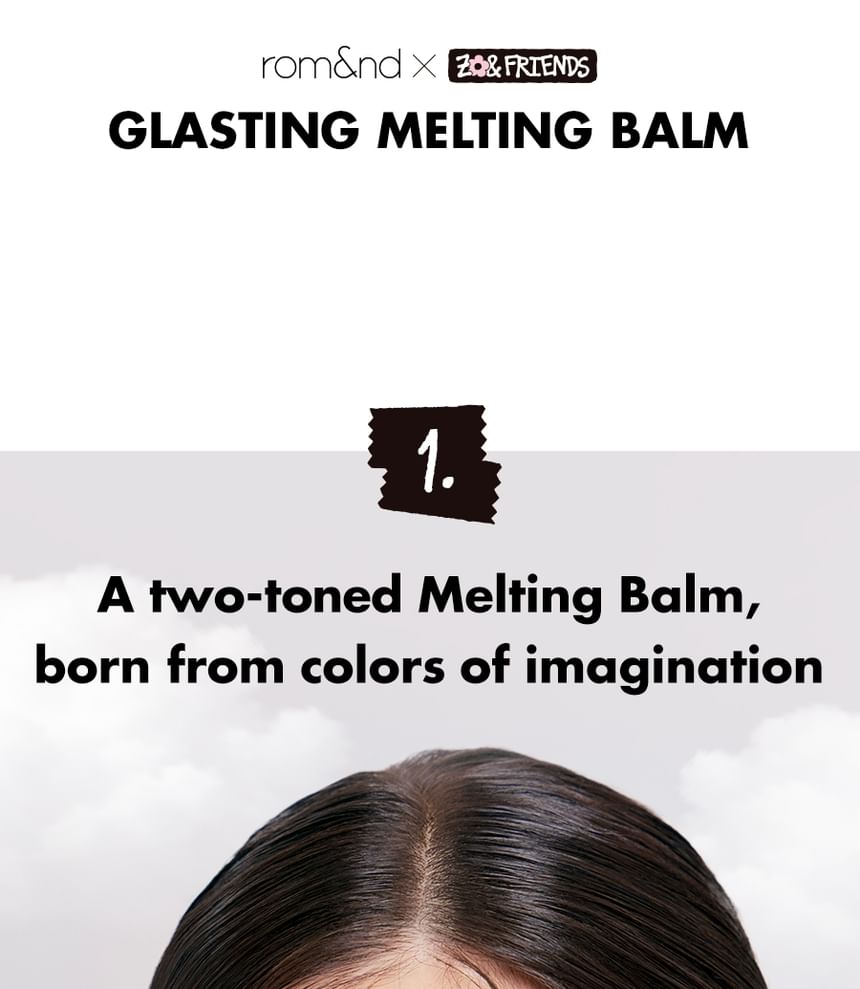 romand X ZO&FRIENDS Glasting Melting Balm - 2 Colors