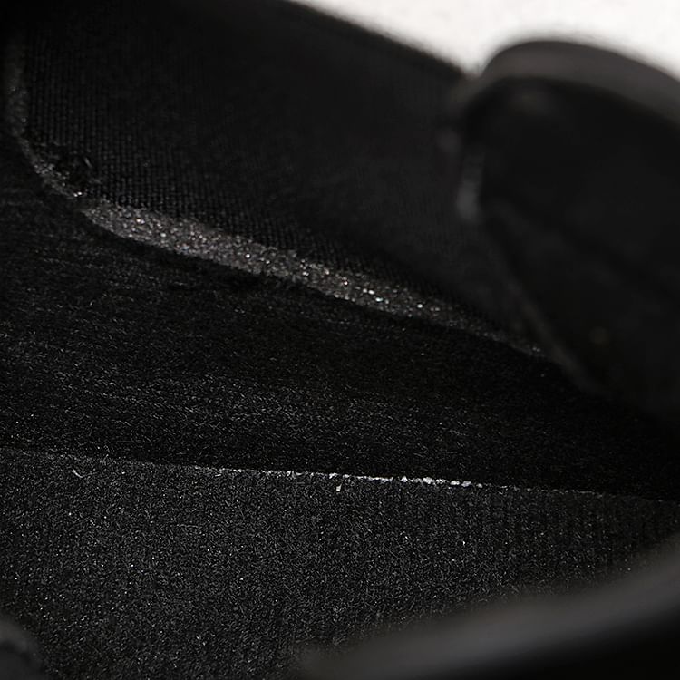 Platform Faux Suede Ankle Chelsea Boots
