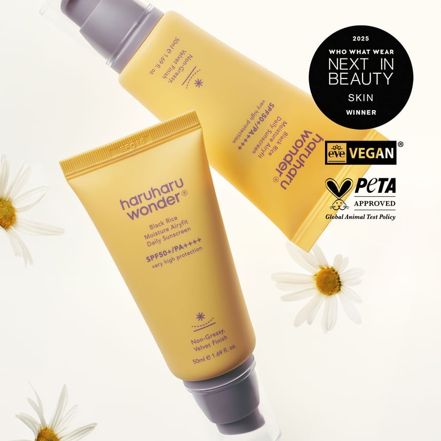Black Rice Moisture Airyfit Sunscreen 2pcs Bundle Set