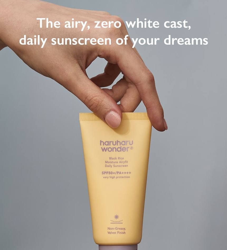 Black Rice Moisture Airyfit Sunscreen 2pcs Bundle Set