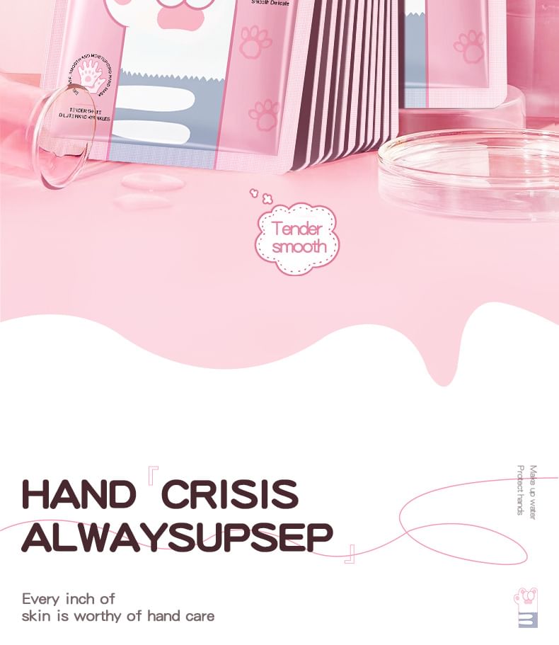 Tender Skin Nourish Cat Claw Hand Mask