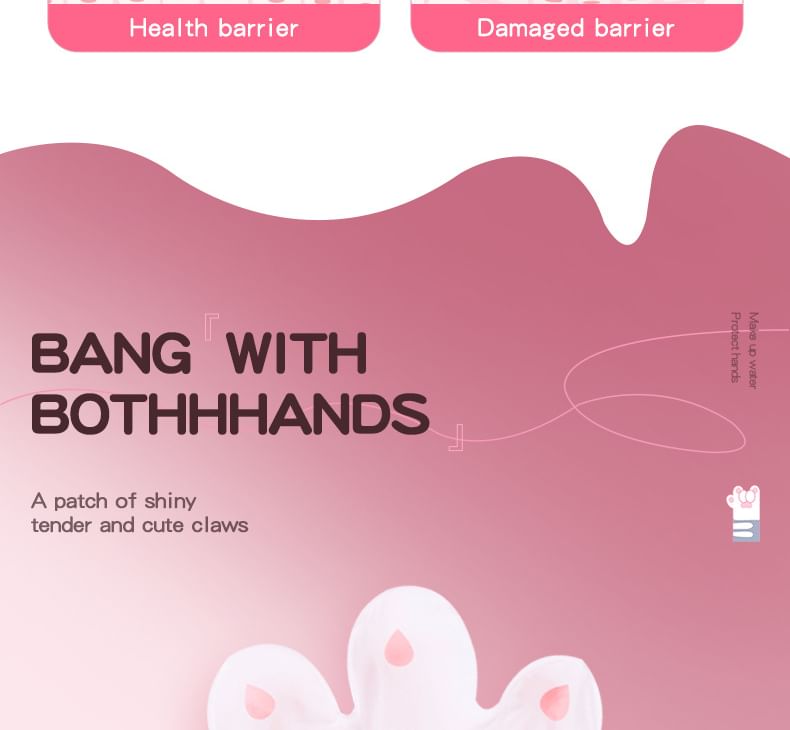Tender Skin Nourish Cat Claw Hand Mask