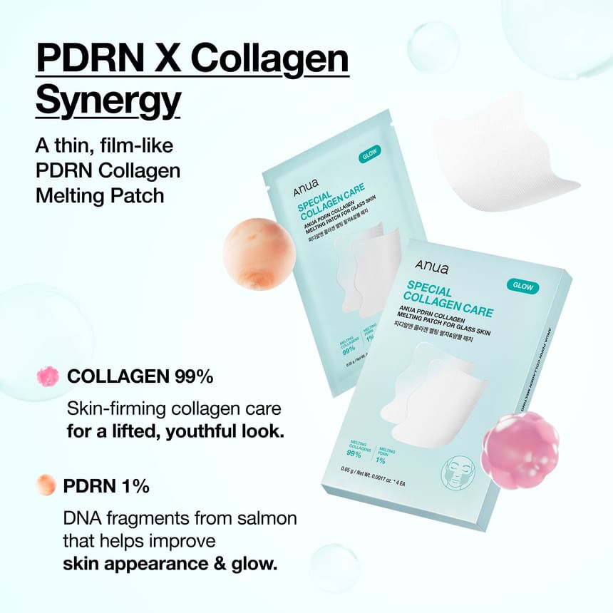PDRN Collagen Melting Patch For Glass Skin 2pcs Bundle Set