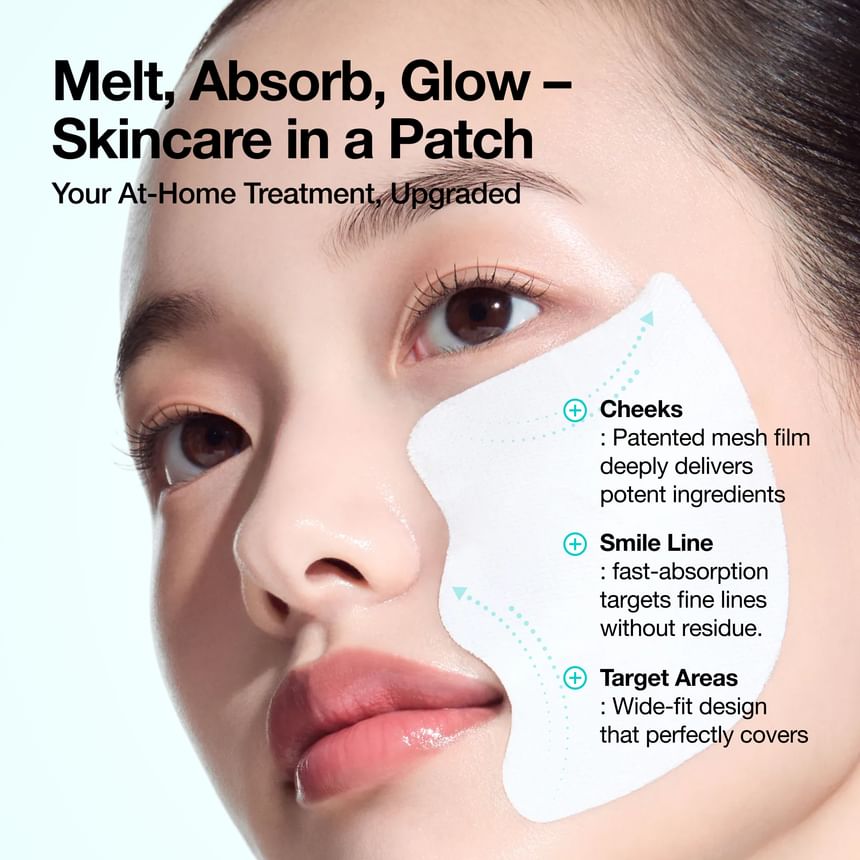 PDRN Collagen Melting Patch For Glass Skin 2pcs Bundle Set
