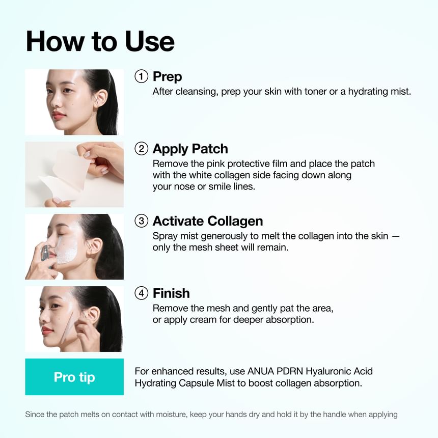 PDRN Collagen Melting Patch For Glass Skin 2pcs Bundle Set
