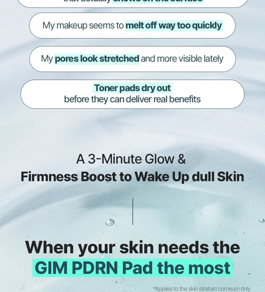 Gim PDRN Boosting Glow Pad