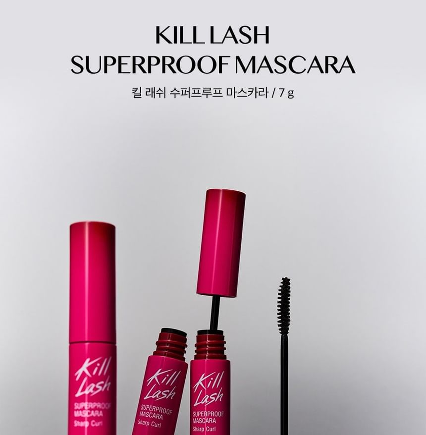 Kill Lash Superproof Mascara - 4 Types 2pcs Bundle Set