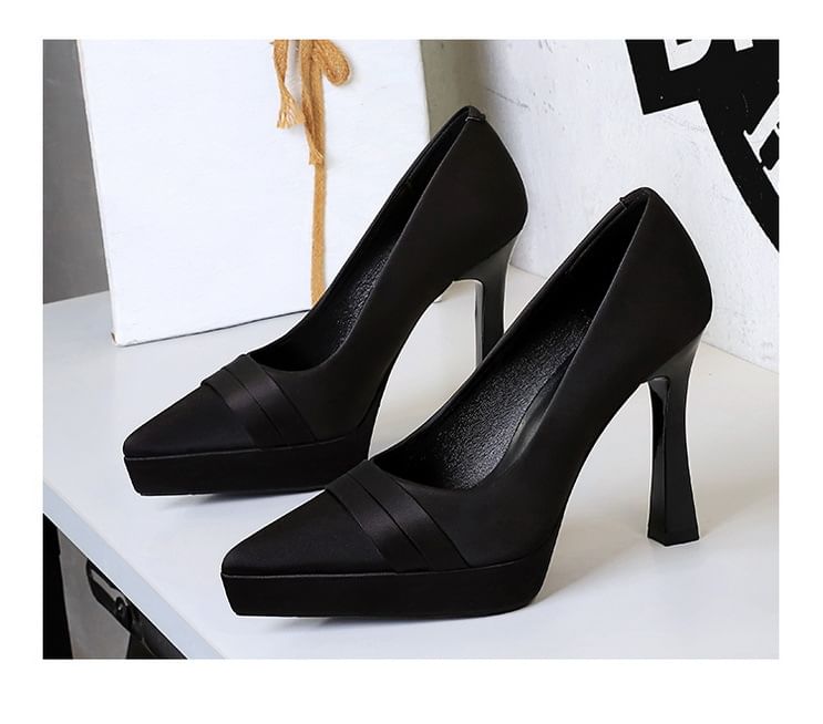 High Heel Pointy Pumps