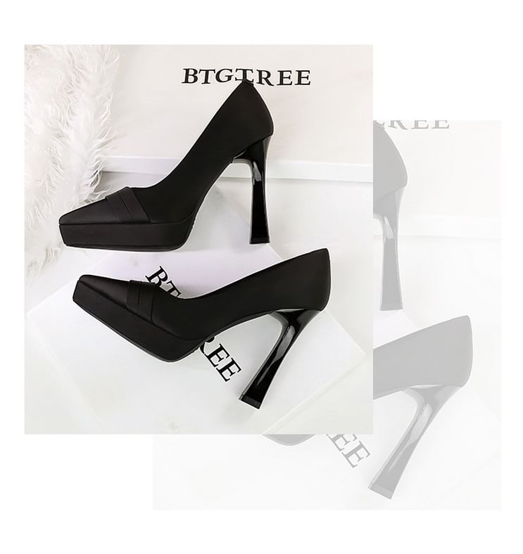 High Heel Pointy Pumps