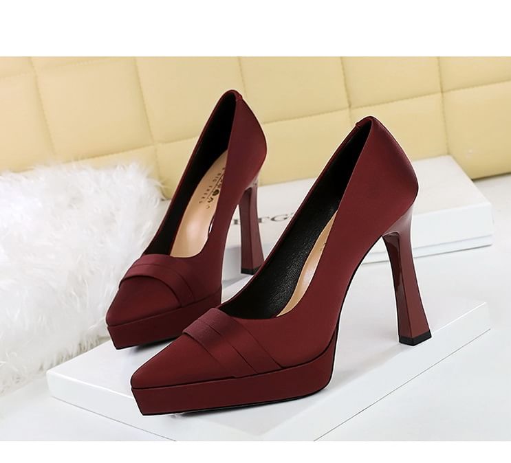 High Heel Pointy Pumps