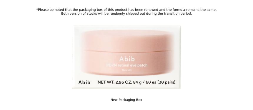 PDRN Retinal Eye Patch Glow Jelly