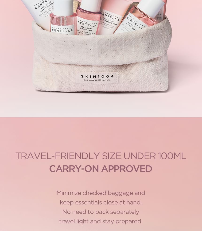 Madagascar Centella Poremizing Travel Kit