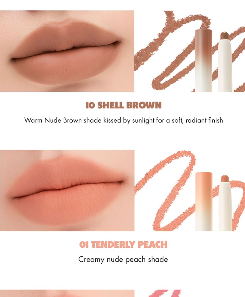 Lip Mate Pencil - 10 Colors