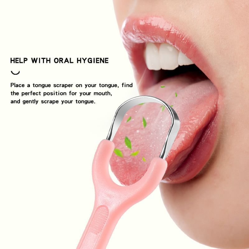 Stainless Steel Tongue Scraper