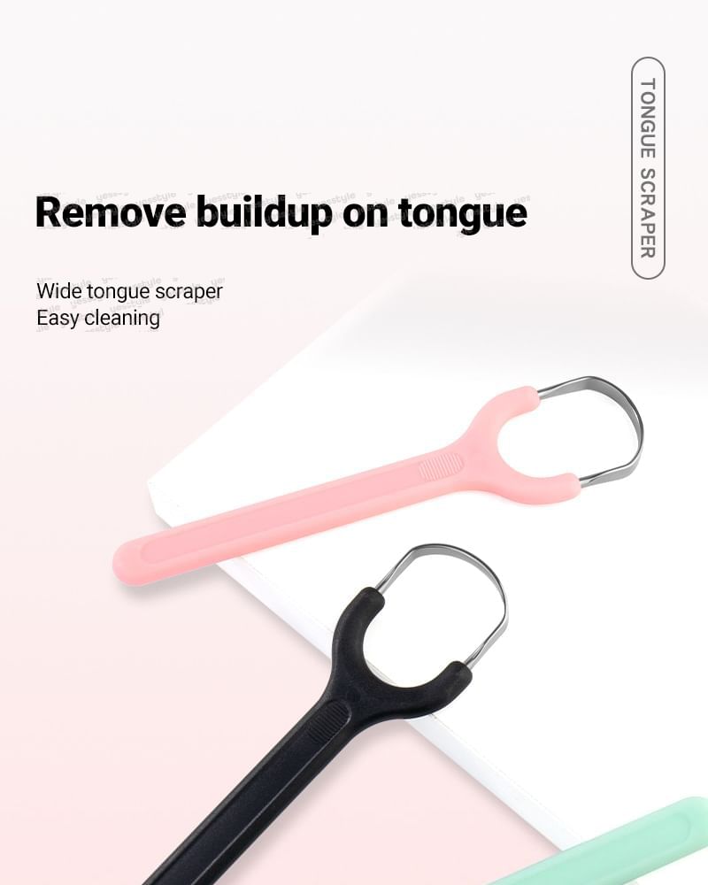 Stainless Steel Tongue Scraper