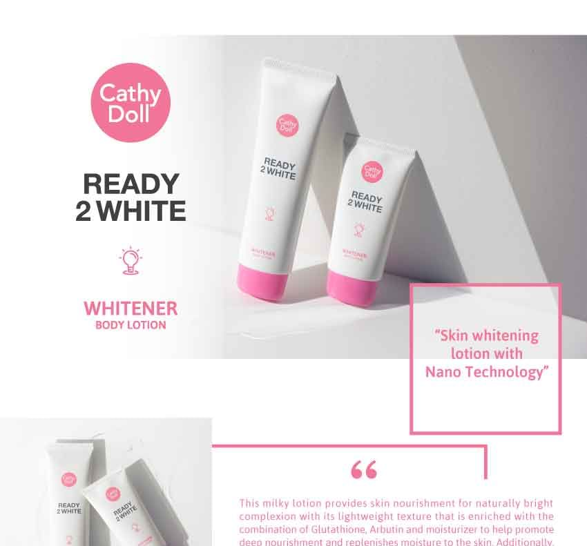 Ready 2 White Whitener Body Lotion