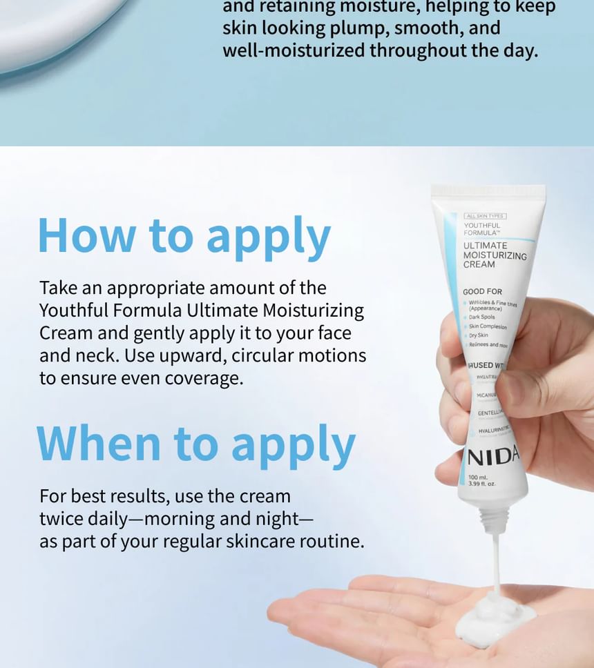 Youthful Formula Ultimate Moisturizing Cream 2pcs Bundle Set