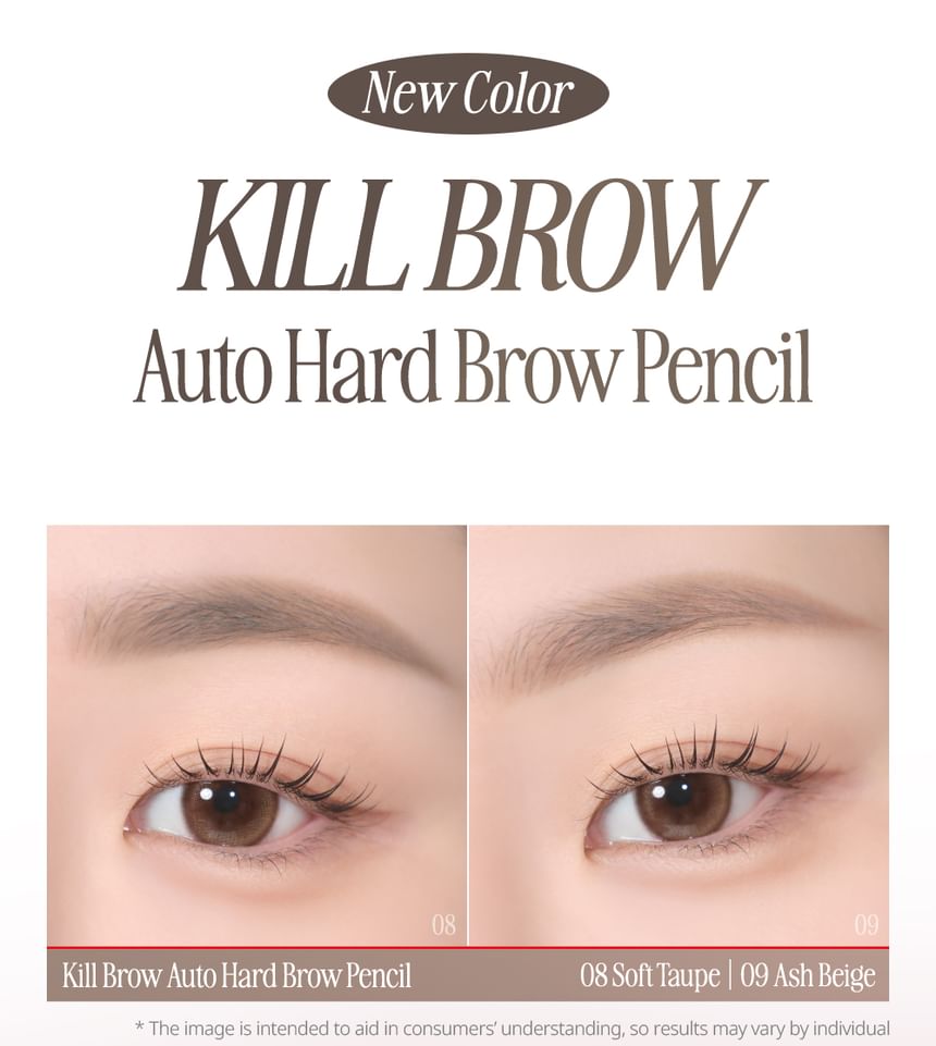 Kill Brow Auto Hard Brow Pencil - 9 Colors