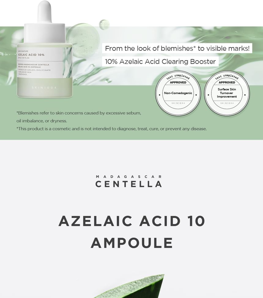 Lab in Nature Madagascar Centella Azelaic Acid 10 Ampoule 2pcs Bundle Set