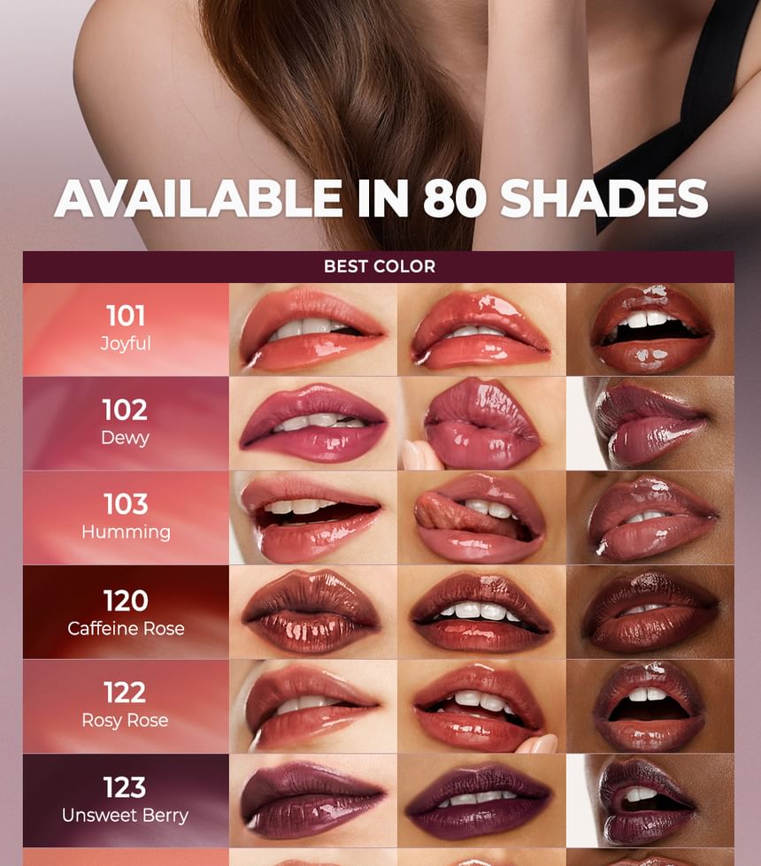 Fruity Glam Tint Mini - 80 Colors