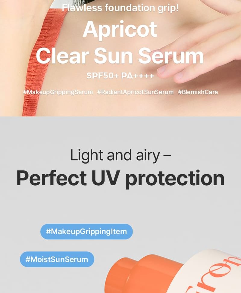 Apricot Clear Sun Serum