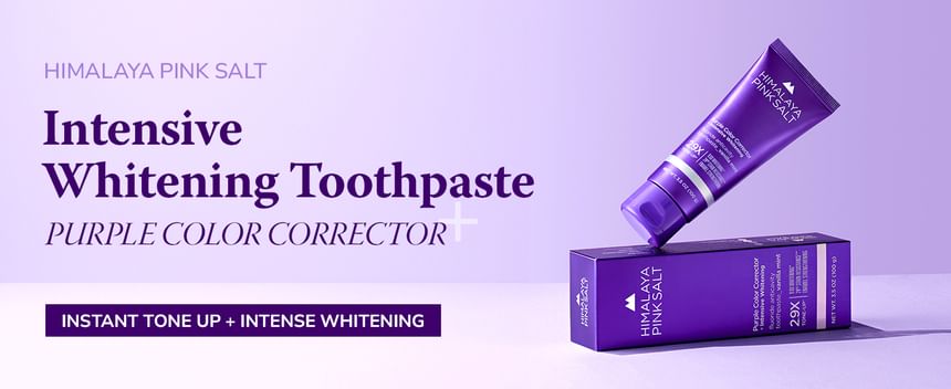Purple Color Corrector Intensive Whitening Toothpaste