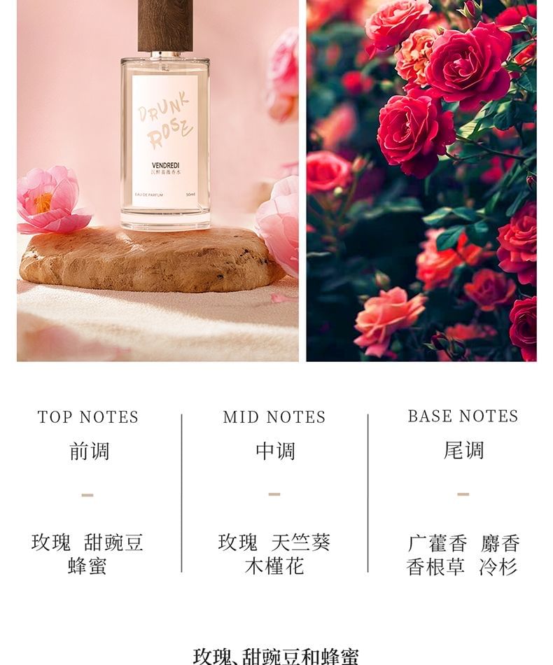 Vendredi Eau De Parfume - 4 Flavors