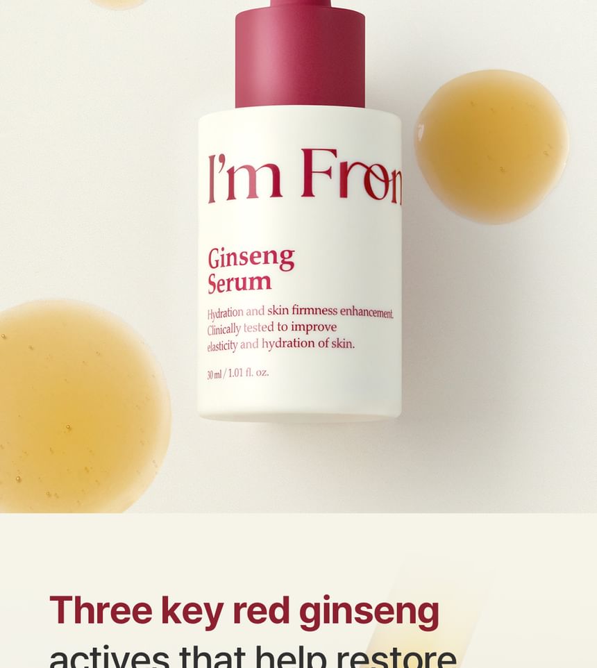Ginseng Serum 2pcs Bundle Set