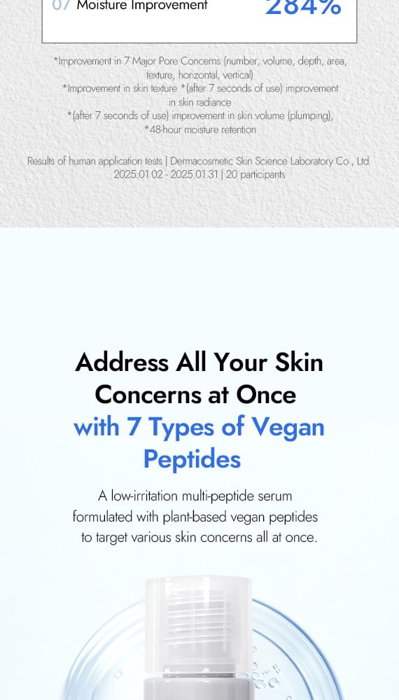 7 Vegan Peptide Booster Serum Mini