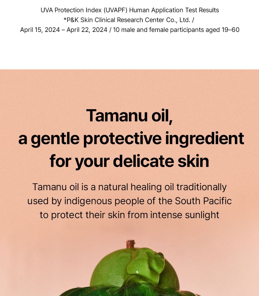 Tamanu Airy Sunscreen Mini