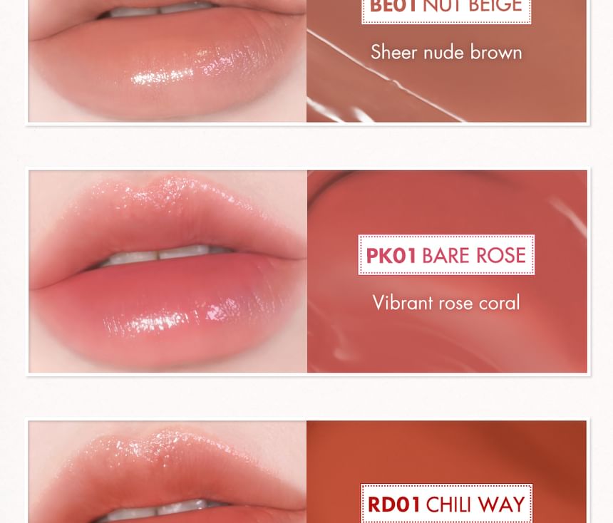 &nd by romand Glassy Balm - 3 Colors