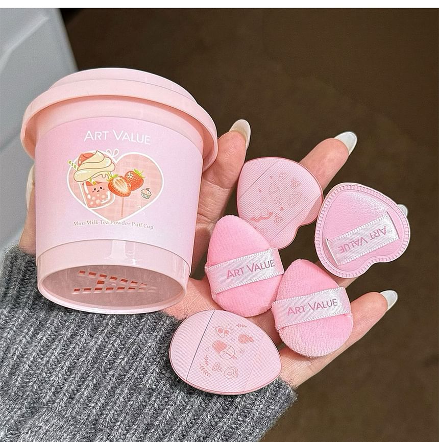 Milk Tea Mini Powder Puff