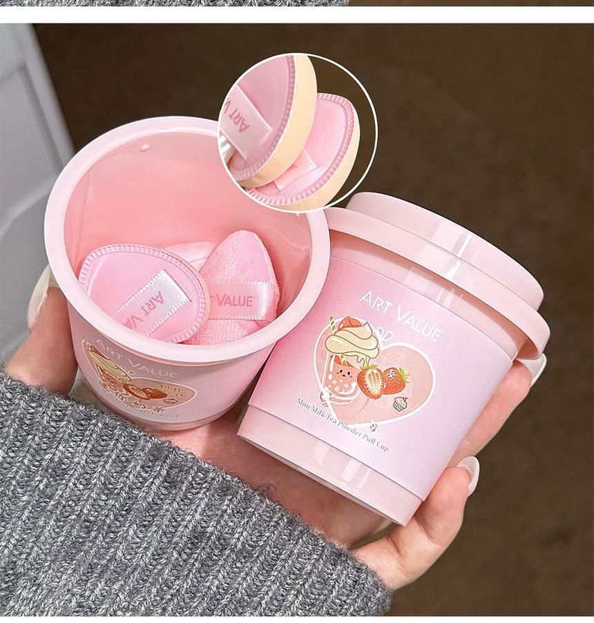Milk Tea Mini Powder Puff